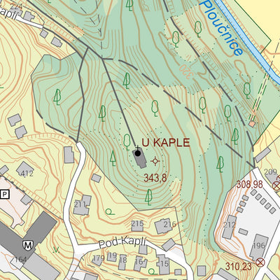 Český úřad zeměměřický a katastrální Nový (0205-A-24-4) digital map
