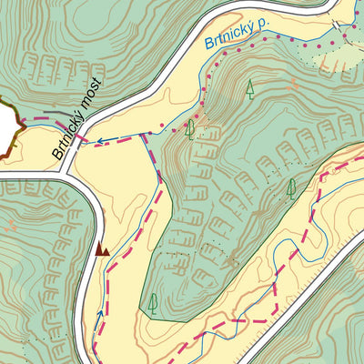 Český úřad zeměměřický a katastrální Šluknov (0104-D-14-4) digital map