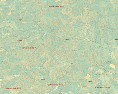 Český úřad zeměměřický a katastrální Šluknov (0104-D-19-4) digital map
