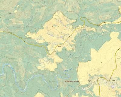 Český úřad zeměměřický a katastrální Šluknov (0104-D-24-4) digital map