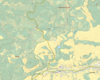 Český úřad zeměměřický a katastrální Šluknov (0104-D-25-1) digital map