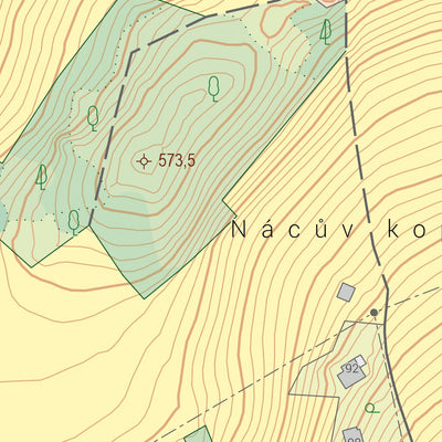 Český úřad zeměměřický a katastrální Turnov (0205-D-10-1) digital map