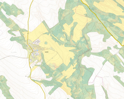Český úřad zeměměřický a katastrální Úštěk (0204-D-13-4) digital map