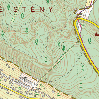 Český úřad zeměměřický a katastrální Ústí nad Labem (0204-A-04) digital map