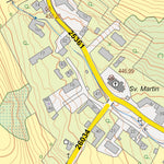 Český úřad zeměměřický a katastrální Ústí nad Labem (0204-A-14-4) digital map