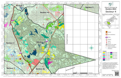 CGRMP Duniere secteur 4 digital map