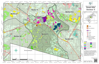 CGRMP Duniere secteur 5 digital map