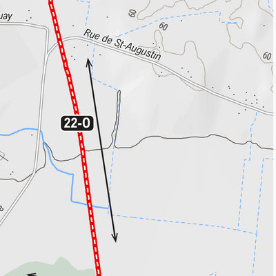 Carte des sentiers | Club équestre de Mirabel - SECTEUR B Preview 2