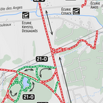Carte des sentiers | Club équestre de Mirabel - SECTEUR C Preview 3