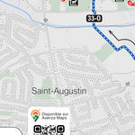 Carte des sentiers | Club équestre de Mirabel - SECTEUR C Preview 3