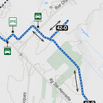 Carte des sentiers | Club équestre de Mirabel - SECTEUR D Preview 3