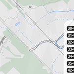 Carte des sentiers | Club équestre de Mirabel - SECTEUR E Preview 2