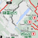 Cheval Quebec Carte des sentiers | Club Récréatif Équestre des Laurentides digital map