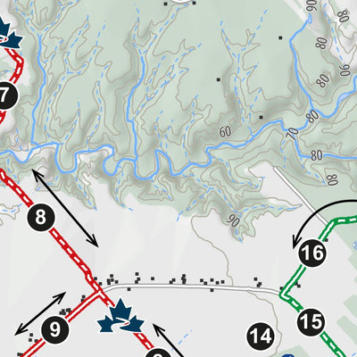 Cheval Quebec Carte sentier équestre | Club des Randonneurs équestre de Portneuf digital map