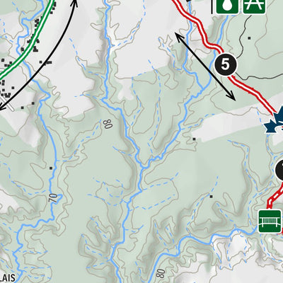 Cheval Quebec Carte sentier équestre | Club des Randonneurs équestre de Portneuf digital map