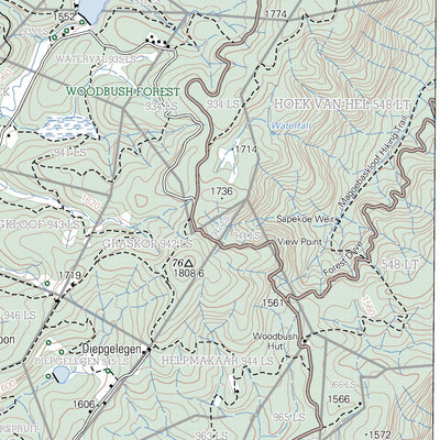 Chief Directorate: National Geo-spatial Information 2329DD ZION CITY MORIA digital map