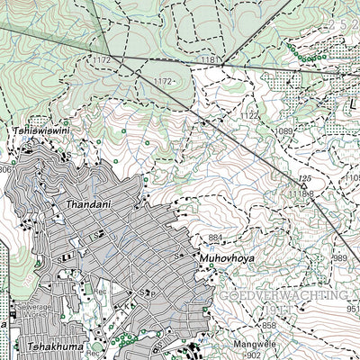 Chief Directorate: National Geo-spatial Information 2330AB LWAMONDO digital map