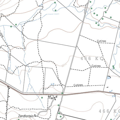 Chief Directorate: National Geo-spatial Information 2427DB RANKIN'S PASS digital map