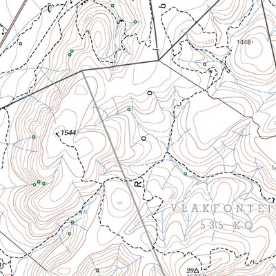 Chief Directorate: National Geo-spatial Information 2427DD MOKOBJANE digital map