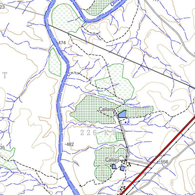 Chief Directorate: National Geo-spatial Information 2430BC STRIJDOMTONNEL digital map