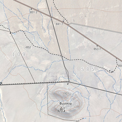 Chief Directorate: National Geo-spatial Information 2620CC, 2619DD HAKSKEENPAN digital map