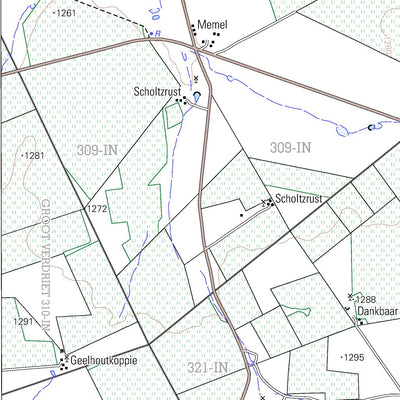 Chief Directorate: National Geo-spatial Information 2624BD PAPIESVLAKTE digital map