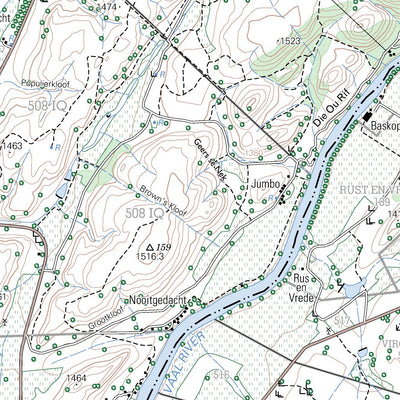Chief Directorate: National Geo-spatial Information 2627CC SKANDINAWIËDRIF digital map