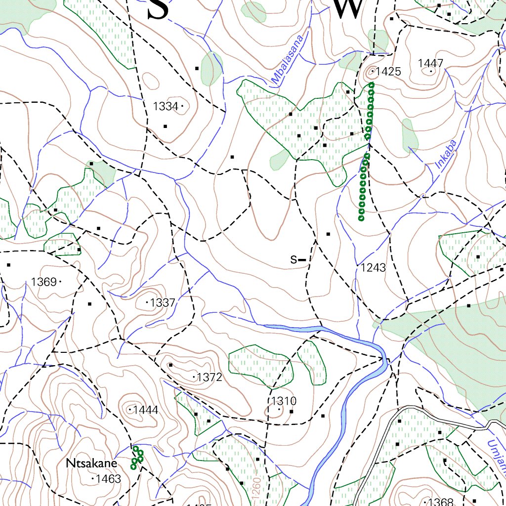 2630BD EMPULUZI Map by Chief Directorate: National Geo-spatial ...