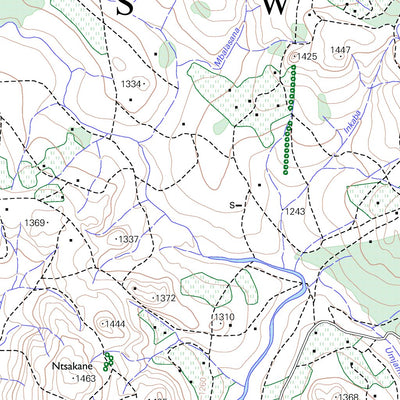 Chief Directorate: National Geo-spatial Information 2630BD EMPULUZI digital map