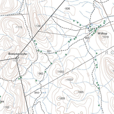 Chief Directorate: National Geo-spatial Information 2821DA WILGENHOUTSDRIF digital map