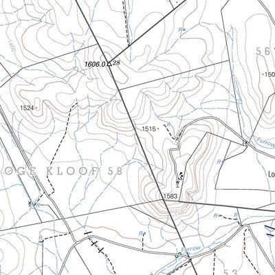 Chief Directorate: National Geo-spatial Information 2823CA PRETORIUSVLEI digital map