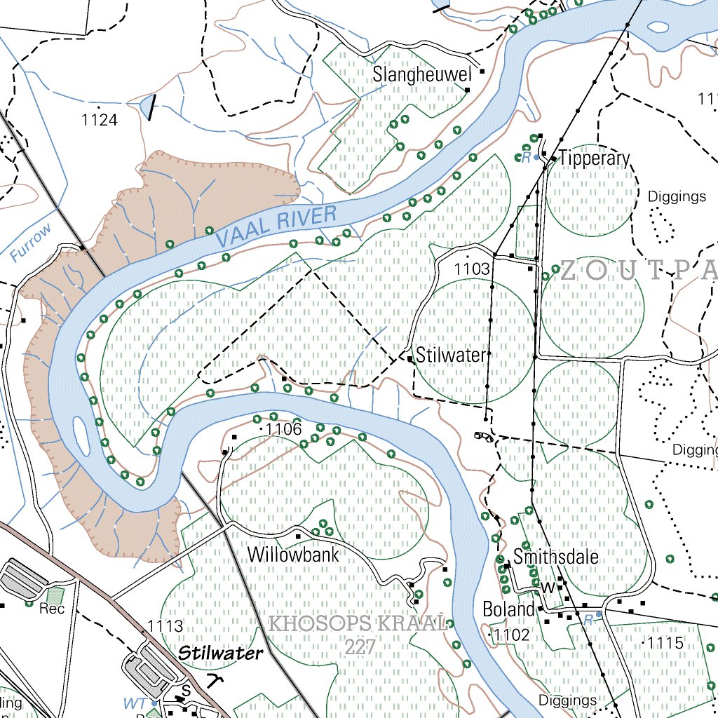 Windsorton Color 2824BC WINDSORTON Map by Chief Directorate: National Geo-spatial ...