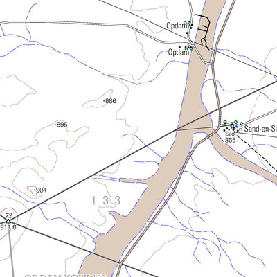 Chief Directorate: National Geo-spatial Information 2920AB BRYPAAL digital map
