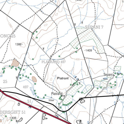 Chief Directorate: National Geo-spatial Information 2926BA BOTSHABELO (NORTH) digital map