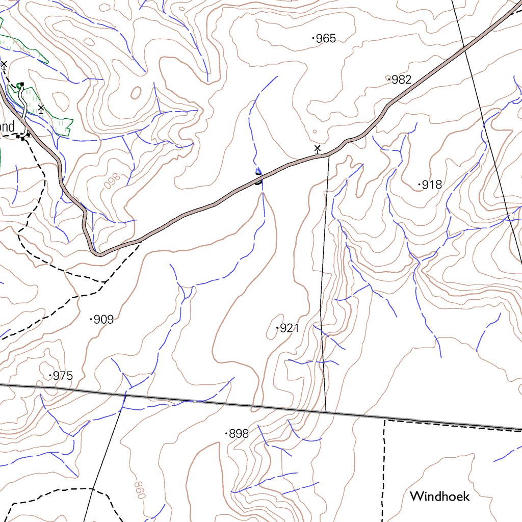 3018DA KLIPRAND Map by Chief Directorate: National Geo-spatial ...