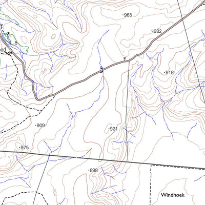 Chief Directorate: National Geo-spatial Information 3018DA KLIPRAND digital map