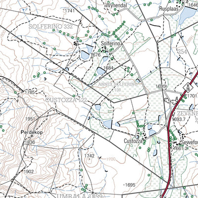 Chief Directorate: National Geo-spatial Information 3026BD ROUXVILLE digital map