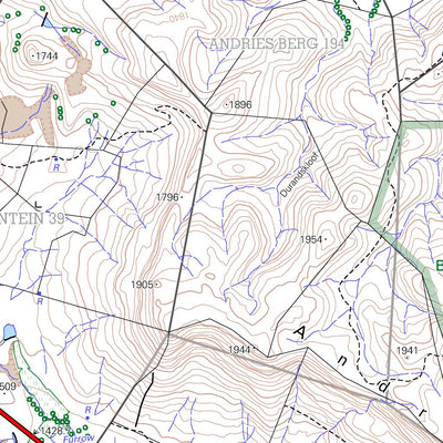 Chief Directorate: National Geo-spatial Information 3126DA STERKSTROOM digital map