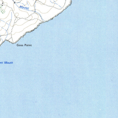 Chief Directorate: National Geo-spatial Information 3129BD, 3130AC MKWAMBATI digital map