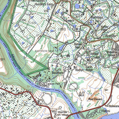 Chief Directorate: National Geo-spatial Information 3130AA, AB PORT EDWARD digital map