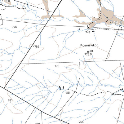 Chief Directorate: National Geo-spatial Information 3224CC TIERBERG digital map