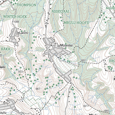 Chief Directorate: National Geo-spatial Information 3227BA COFIMVABA digital map