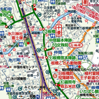 板橋区観光マップ Preview 3