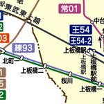 板橋区内バス路線図 Preview 2
