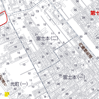 国分寺市ハザードマップ・土砂災害マップ Preview 2