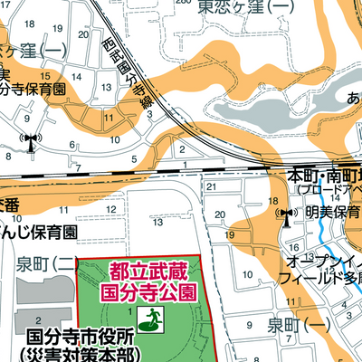 国分寺市防災マップ Preview 2