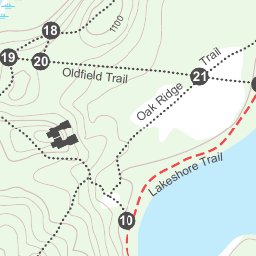 City Lake Maps and Charts Springlake/Ted Gray Hike digital map