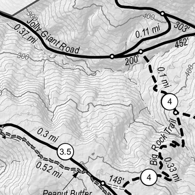 Arcata Community Forest Trail Map Preview 3