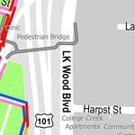 City of Arcata City of Arcata Parking Map digital map