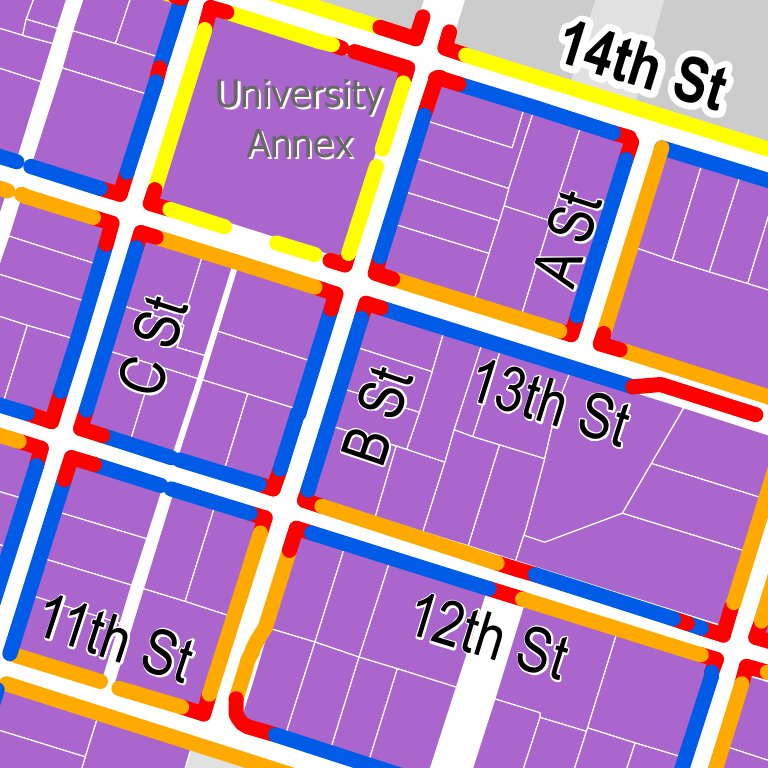 City of Arcata Parking Map by City of Arcata Avenza Maps